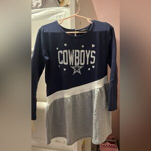 Cowboys Long Sleeve Dress